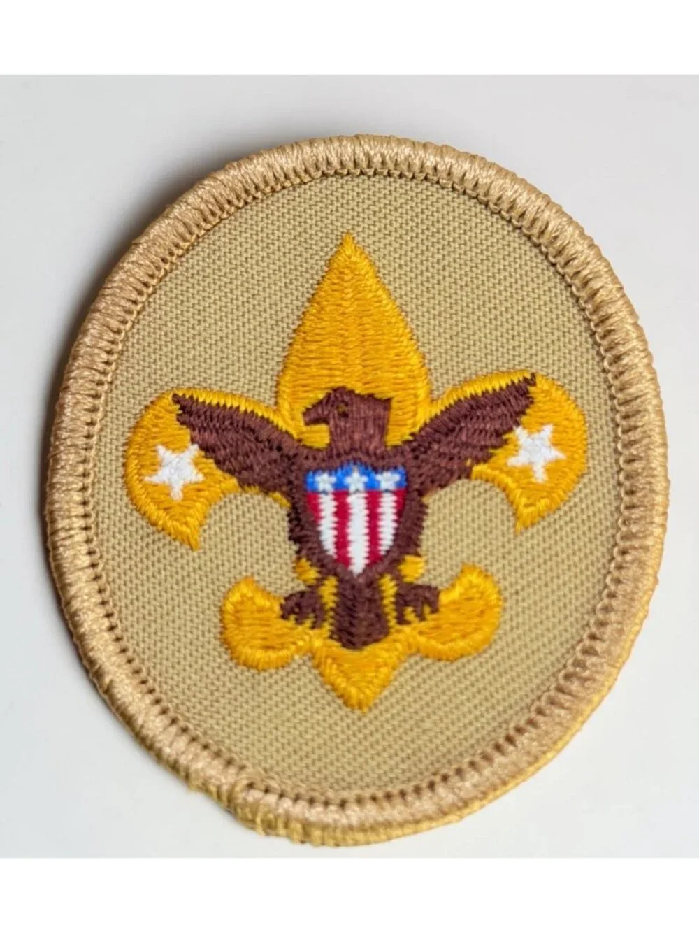 Boy Scout Patch Tenderfoot Rank Badge Eagle Oval BSA Insignia